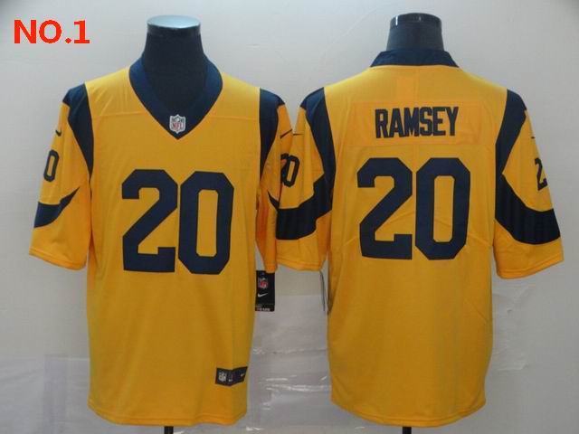 Men's Los Angeles Rams #20 Jalen Ramsey Jerseys-14